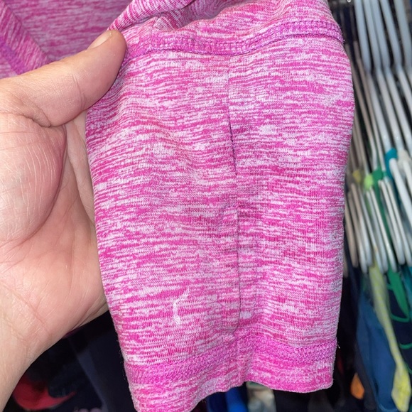 RBX Pink Cowl Neck Hoodie pockets thumb holes like new no tag fits large - Picture 5 of 9